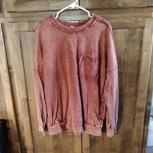 Men's Rust Sweater